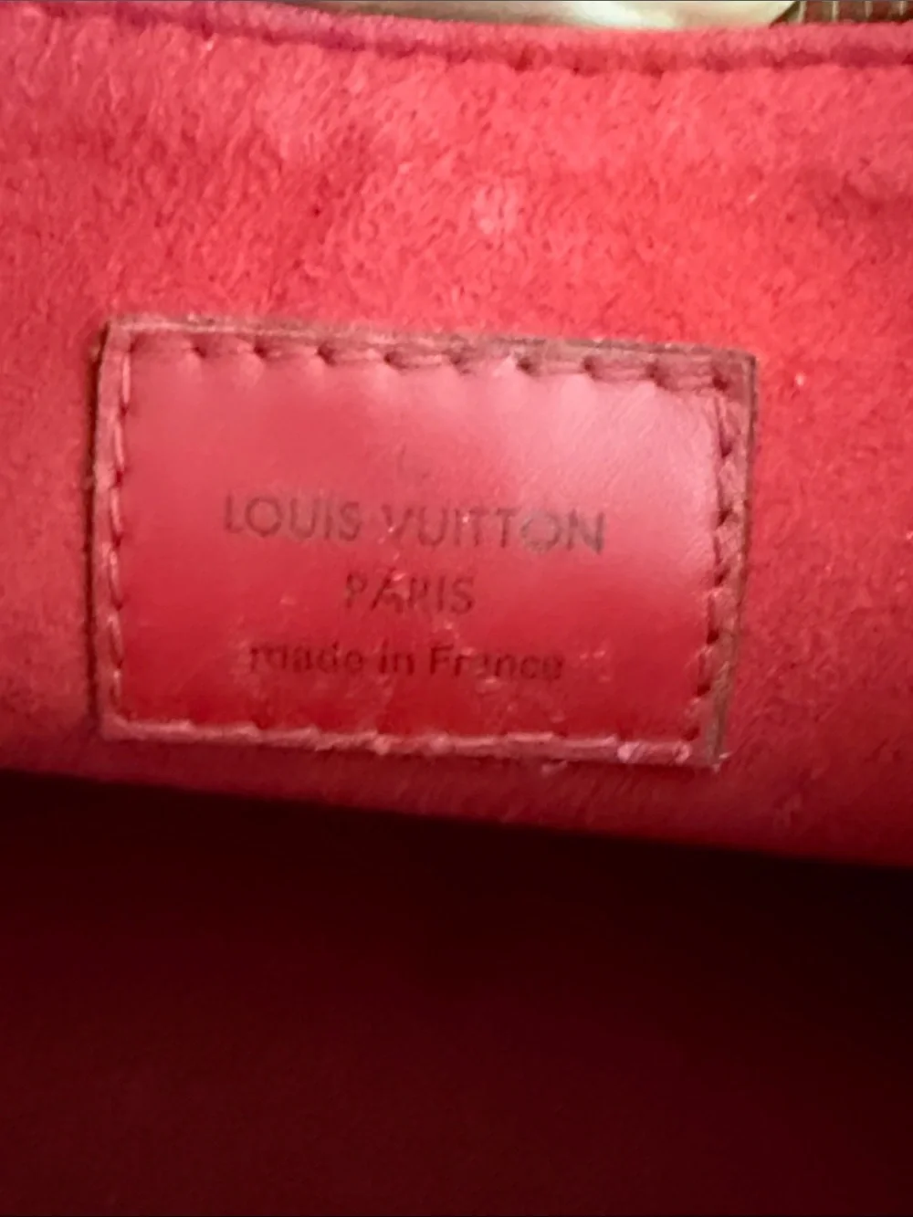 Louis Vuitton Small Soufflot Tote Monogram Canvas with Leather